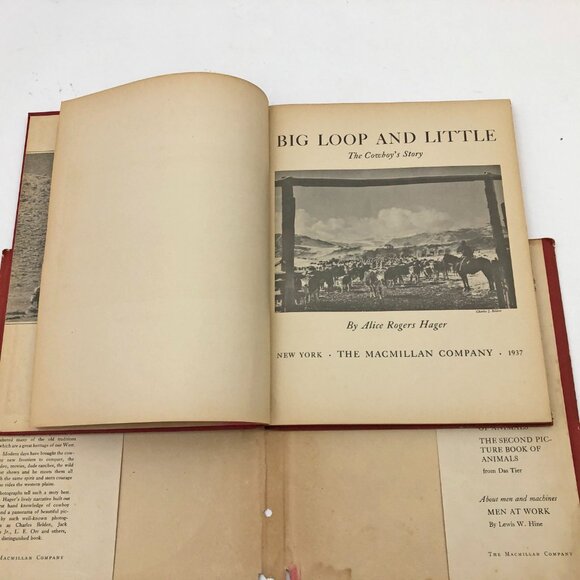 Big Loop and Little Alice Rogers Hager 1937 First Edition HBDC Vintage Rare - Picture 7 of 14